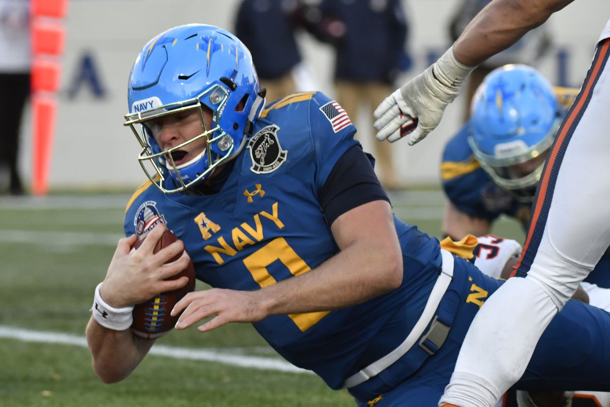 Navy virginia bowl military football